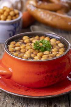 fried batter pearls in a soup