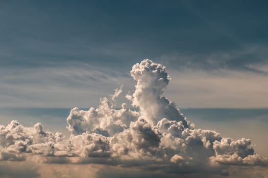 Beautiful blue sky with clouds background.Sky clouds, Sky with clouds weather nature cloud blue. Inspirational concept.
