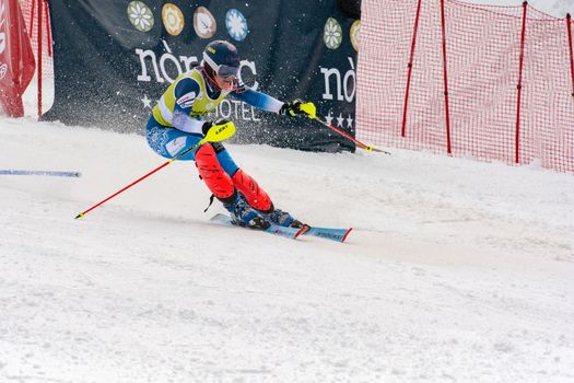 SKI WORLD FINALS DOWNHILL WOMAN  race of the FIS Alpine Ski World Cup Finals at Soldeu-El Tarter in Andorra, on March 12, 2019