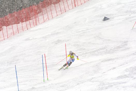 SKI WORLD FINALS DOWNHILL WOMAN  race of the FIS Alpine Ski World Cup Finals at Soldeu-El Tarter in Andorra, on March 12, 2019