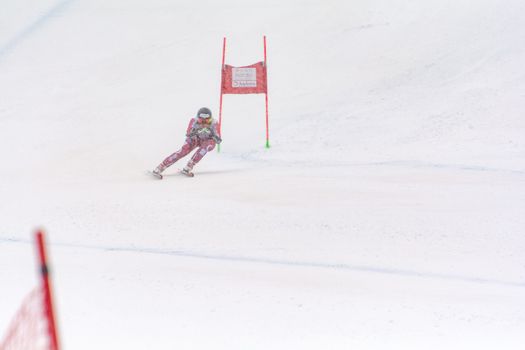 SKI WORLD FINALS DOWNHILL WOMAN  race of the FIS Alpine Ski World Cup Finals at Soldeu-El Tarter in Andorra, on March 12, 2019