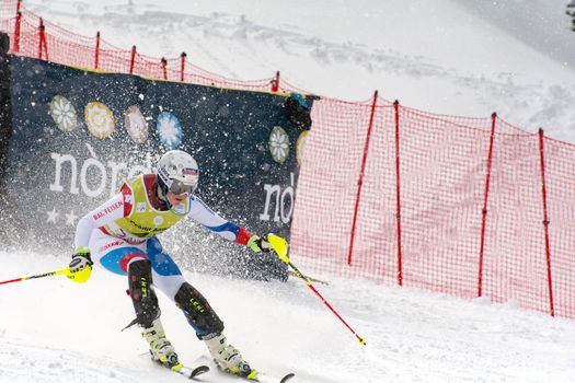 SKI WORLD FINALS DOWNHILL WOMAN  race of the FIS Alpine Ski World Cup Finals at Soldeu-El Tarter in Andorra, on March 12, 2019