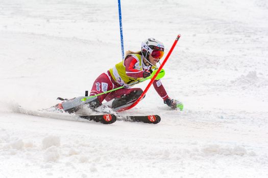 SKI WORLD FINALS DOWNHILL WOMAN  race of the FIS Alpine Ski World Cup Finals at Soldeu-El Tarter in Andorra, on March 12, 2019
