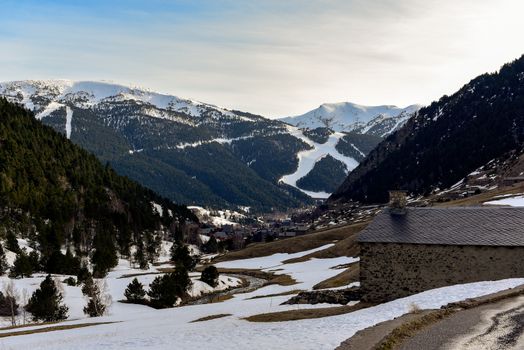vall d incles, canillo, andorra