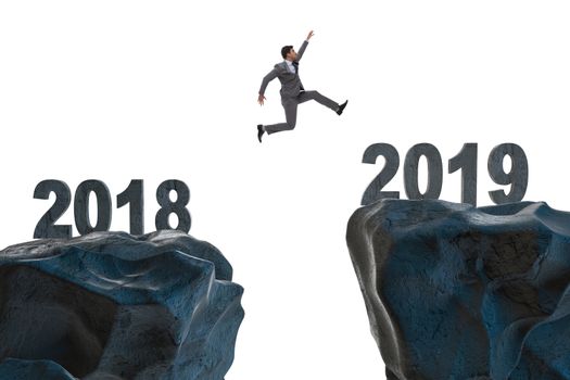 Concept of transition between 2018 and 2019