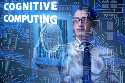 Cognitive computing concept as modern technology