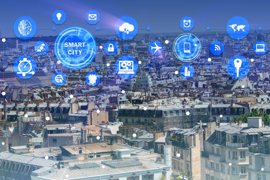 Concept of smart city and internet of things