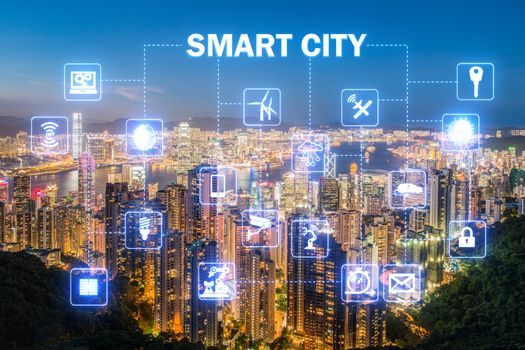 Concept of smart city and internet of things