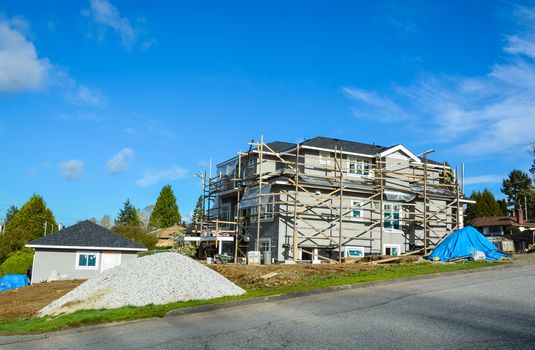 King size residential house under constraction in Canada