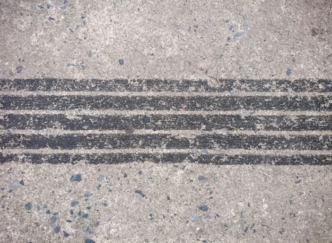 Background of tire marks on cement road