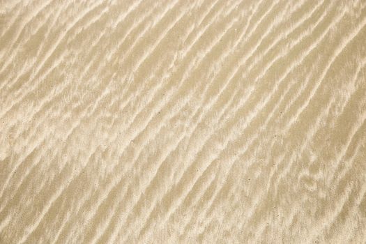 Abstract background of sand pattern on the beach