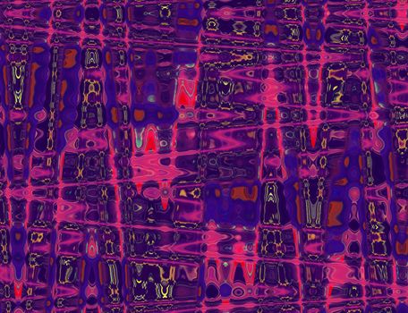 Purple patterns. Abstract background. 3D rendering