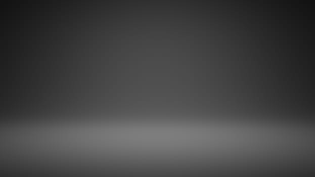 Empty Blank Black Studio Background 3D Render