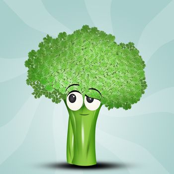 illustration of broccoli