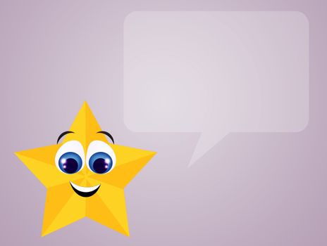 illustration of review stars