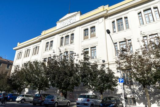 terni,italy august 21 2020:Liceo Galilei scientific school in the center of Terni