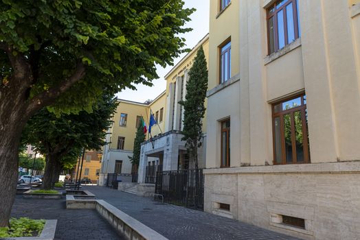 terni,italy august 21 2020:Classical linguistic high school in the center of Terni