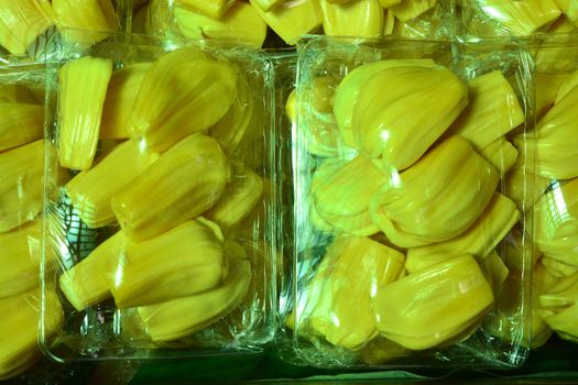 jackfruit  in a plastic box