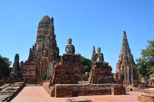Wat Chaiwatthanaram  is a Buddhist temple in the city of Ayutthaya Historical Park, Thailand, on the west bank of the Chao Phraya River, outside Ayutthaya island. It is one of Ayutthaya's best known temples and a major tourist attraction.