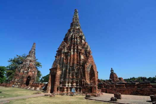 Wat Chaiwatthanaram  is a Buddhist temple in the city of Ayutthaya Historical Park, Thailand, on the west bank of the Chao Phraya River, outside Ayutthaya island. It is one of Ayutthaya's best known temples and a major tourist attraction.