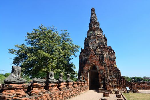 Wat Chaiwatthanaram  is a Buddhist temple in the city of Ayutthaya Historical Park, Thailand, on the west bank of the Chao Phraya River, outside Ayutthaya island. It is one of Ayutthaya's best known temples and a major tourist attraction.