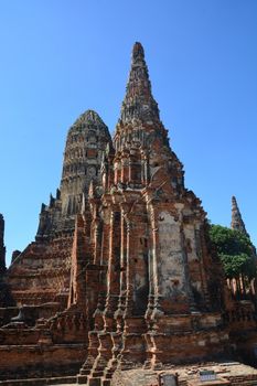 Wat Chaiwatthanaram  is a Buddhist temple in the city of Ayutthaya Historical Park, Thailand, on the west bank of the Chao Phraya River, outside Ayutthaya island. It is one of Ayutthaya's best known temples and a major tourist attraction.