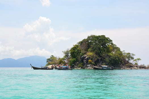 Koh Rok Roy or Ko Rokroy  (Rok Roy Island), Lipe Island, Tarutao National Marine Park, Satun Province, Thailand