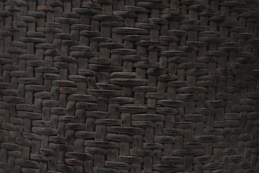 Thai style pattern nature background texture wicker surface for furniture material, Wooden weave texture background. Abstract decorative wooden textured basket weaving background