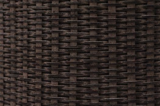 Thai style pattern nature background texture wicker surface for furniture material, Wooden weave texture background. Abstract decorative wooden textured basket weaving background