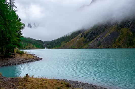 Shavlinskoye lake in the Altai Republic.