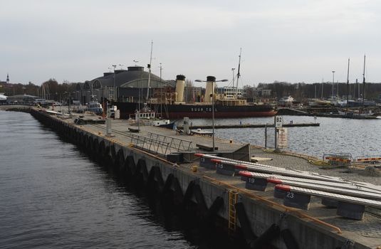 April 20, 2018, Tallinn, Estonia,  Suur Toll is an Estonian steam-powered icebreaker preserved in the Estonian Maritime Museum in Tallinn