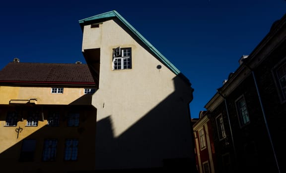 April 20, 2018, Tallinn, Estonia. Street of the old town in Tallinn.