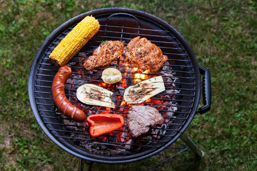 overview of a bbq
