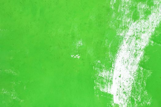 Green painted grunge texture. Green painted wall paper texture background.