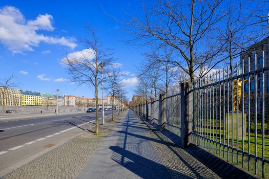 Path way in Berlin,Germany