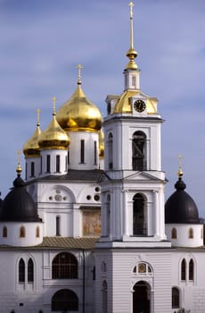 Cathedral of the assumption of the blessed virgin Mary in the Dmitrov Kremlin.