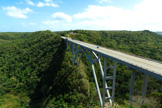 Bacunayagua bridge one of the seven wonders of cuban engineering, Cuba