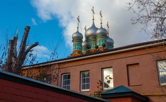 The Church of Gregory of Neocaesarea on Bolshaya Polyanka in Moscow.