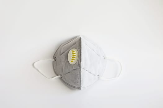N95 mask for protection filter isolated