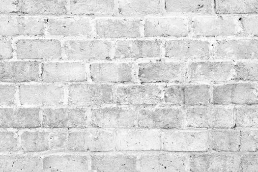 Abstract red brick wall texture light gray old stucco and vintage brickwork pattern background in home interior, grunge rusty blocks of stonework grey color panoramic wide wallpaper