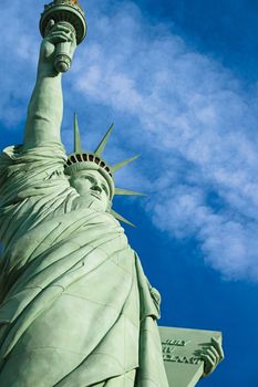 The Statue of Liberty is a colossal copper statue designed by Auguste Bartholdi a French sculptor was built by Gustave Eiffel.Dedicated on Oct 28, 1886.One of most famous icons of the 4th of July USA.