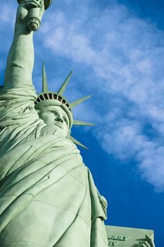 The Statue of Liberty is a colossal copper statue designed by Auguste Bartholdi a French sculptor was built by Gustave Eiffel.Dedicated on Oct 28, 1886.One of most famous icons of the 4th of July USA.