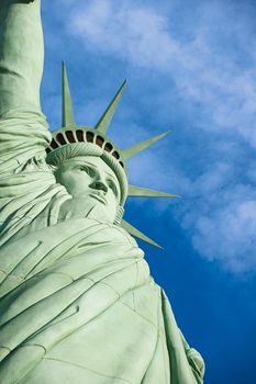 The Statue of Liberty is a colossal copper statue designed by Auguste Bartholdi a French sculptor was built by Gustave Eiffel.Dedicated on Oct 28, 1886.One of most famous icons of the 4th of July USA.