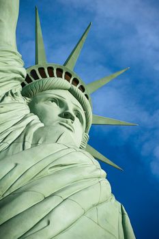 The Statue of Liberty is a colossal copper statue designed by Auguste Bartholdi a French sculptor was built by Gustave Eiffel.Dedicated on Oct 28, 1886.One of most famous icons of the 4th of July USA.