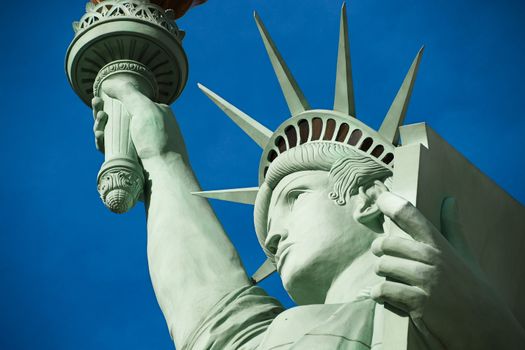 The Statue of Liberty is a colossal copper statue designed by Auguste Bartholdi a French sculptor was built by Gustave Eiffel.Dedicated on Oct 28, 1886.One of most famous icons of the 4th of July USA.