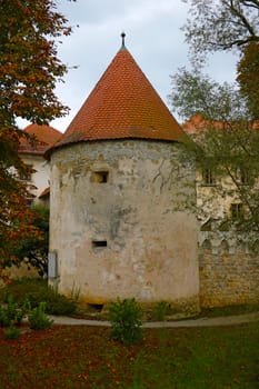 Fragment of an old stone defensive fortress