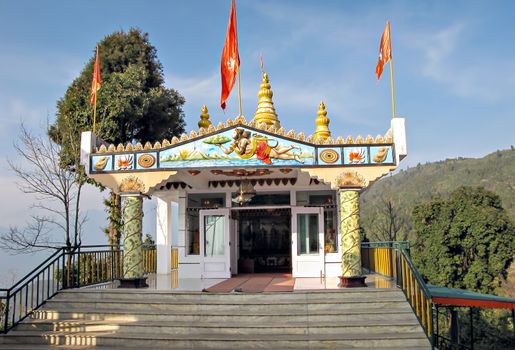 Hanuman Tok is a Hindu temple of God Hanumana which is located in the upper reaches of Gangtok, the capital of the Indian state of Sikkim.