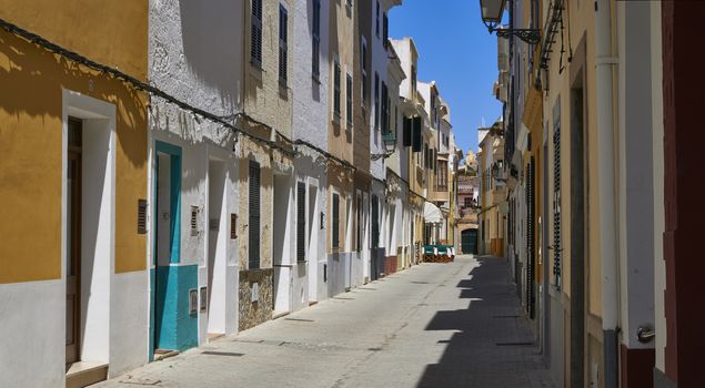 restaurant in the streets of Ciutadella, Menorca