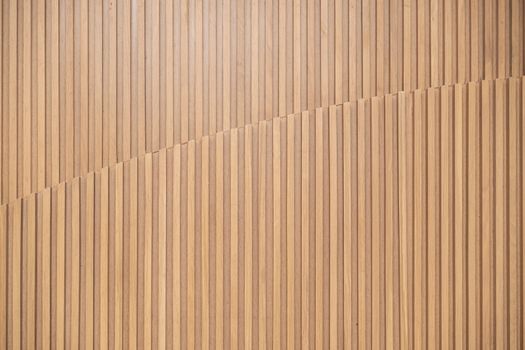 Wood battens wall pattern texture. interior design decoration background