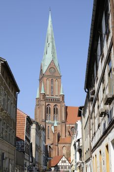 Schwerin Cathedral, Mecklenburg-Western Pomerania, Germany.